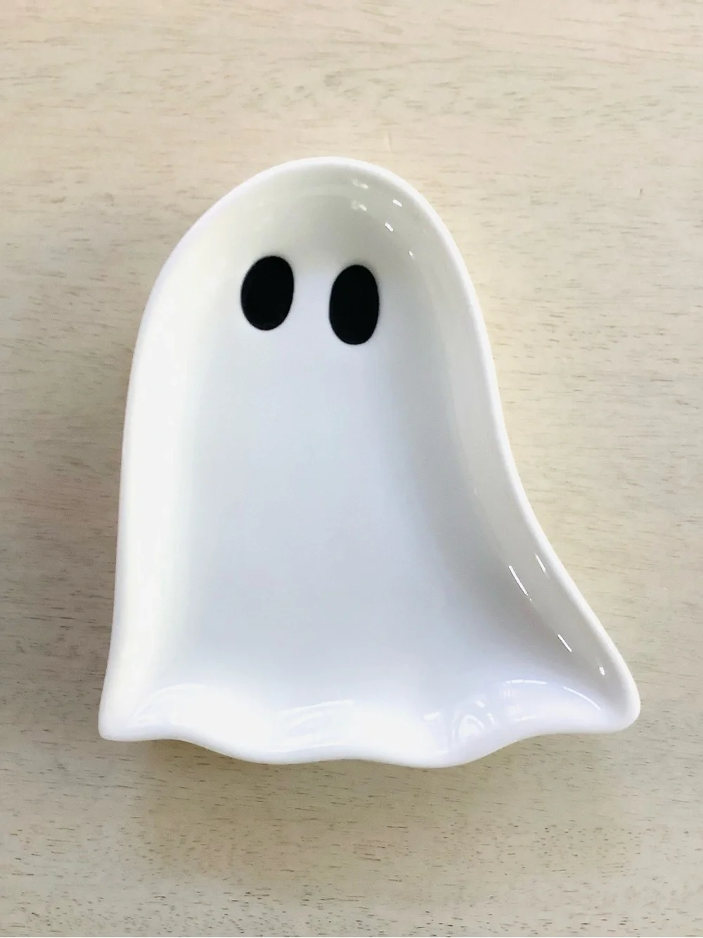 3 Target Bullseye Ghost Mini Trinket Dishes